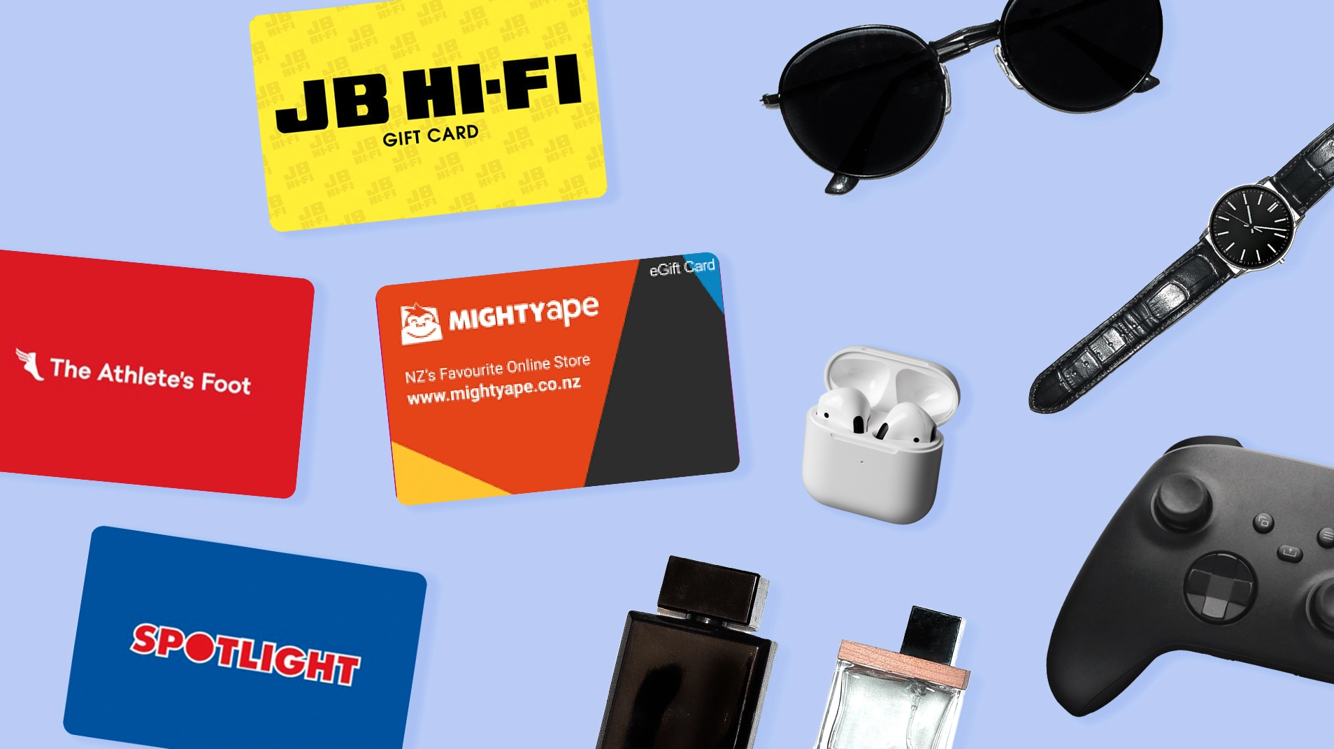Best gift cards for men